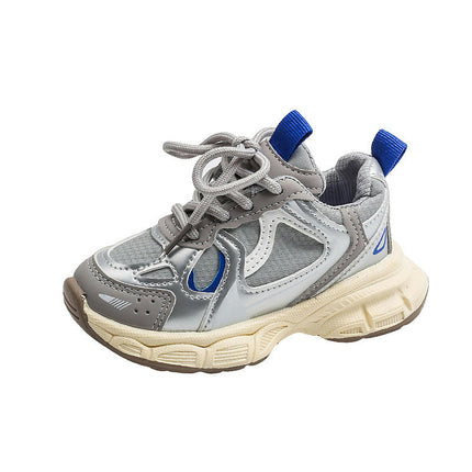 Toddler Sports Shoes Little Kid Boys Running Faux Leather Sneakers
