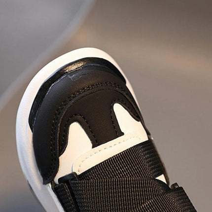 Kids Boys Running Primary School Students Faux Leather Sneakers