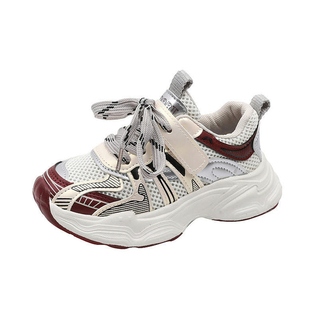 Children Casual Sneakers Girls Breathable Non Slip Light Sneakers