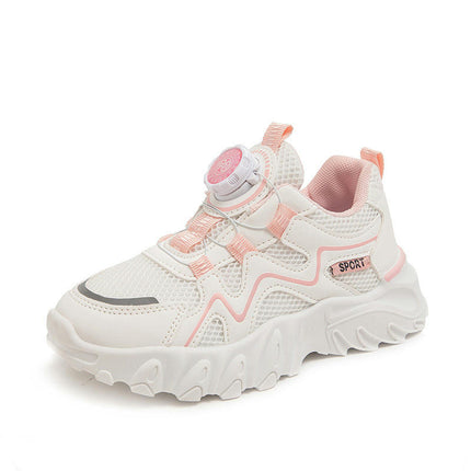Kids Running Sport Shoes Boys Light Breathable Comfy Sneakers