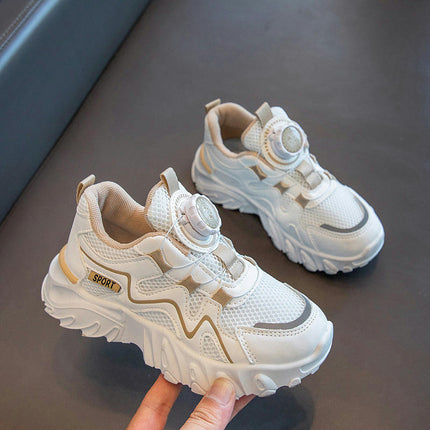 Kids Running Sport Shoes Boys Light Breathable Comfy Sneakers