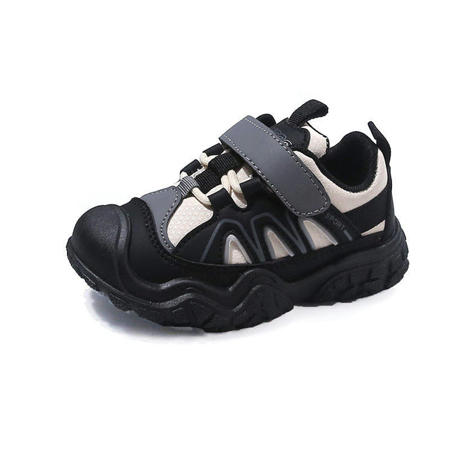 Boys Kids Running Tennis Sneakers Faux Leather Athletic Sneakers