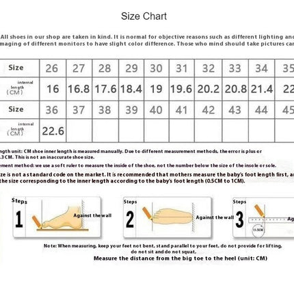 Boys Fashion Children Thick Sole Non Slip Comfortable Sneakers