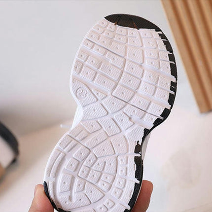 Kids Boys Sneakers Lightweight Athletic Faux Leather Sneakers