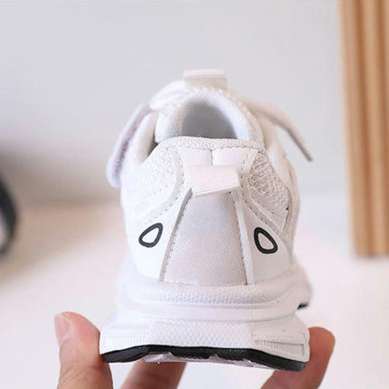 Kids Boys Sneakers Lightweight Athletic Faux Leather Sneakers