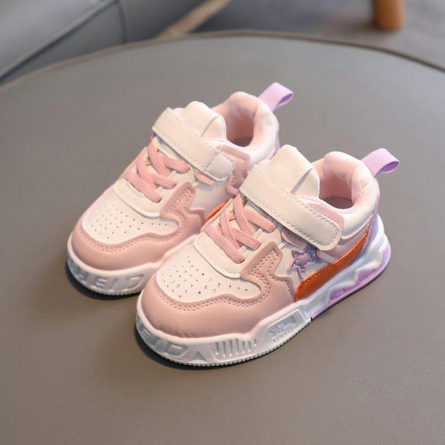 Boys Sneakers Faux Leather Casual Comfortable Thick Sneakers