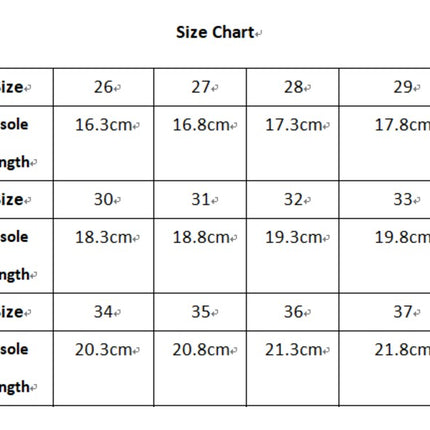 Boys Running Shoes Casual Versatile Thick Sole Student Sneakers