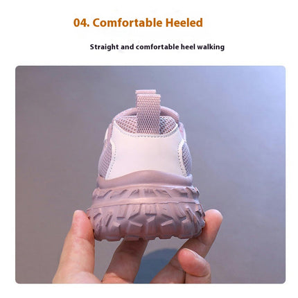 Girls Chunky Sneakers for Fashion Soft Soles Casual Sneakers