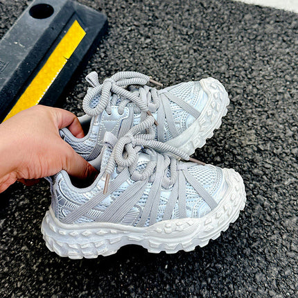 Boys Sneakers Kids Thick Soled Running Walking Tennis Sneakers
