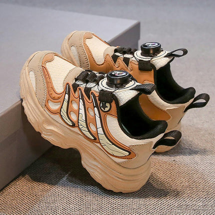 Boy Cushion Sports Shoes Lightweight Breathable Fashion Sneakers