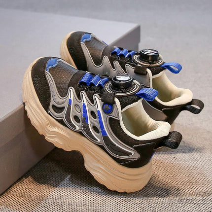 Boy Cushion Sports Shoes Lightweight Breathable Fashion Sneakers