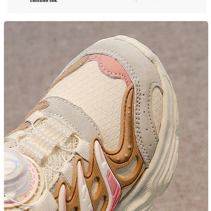 Boy Cushion Sports Shoes Lightweight Breathable Fashion Sneakers