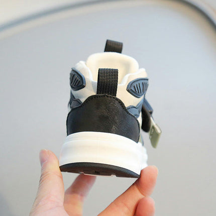 Kids Boys High Top Sneaker Fashion Faux Leather High Top Sneakers
