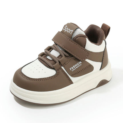 Running Fashion Sneakers for Boys Faux Leather Anti Slip Sneakers