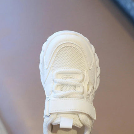 Kids Sneakers Boys Running Mesh Faux Leather Lightweight Sneakers