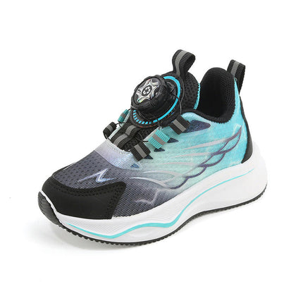 Little Boys Cushion Sports Shoes Lightweight Breathable Fashion Sneakers