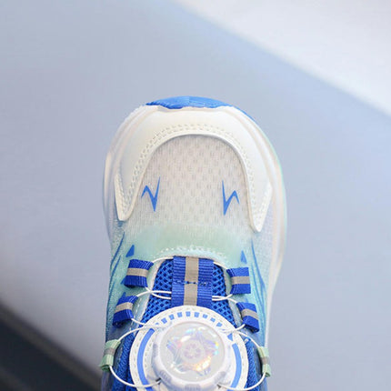 Little Boys Cushion Sports Shoes Lightweight Breathable Fashion Sneakers