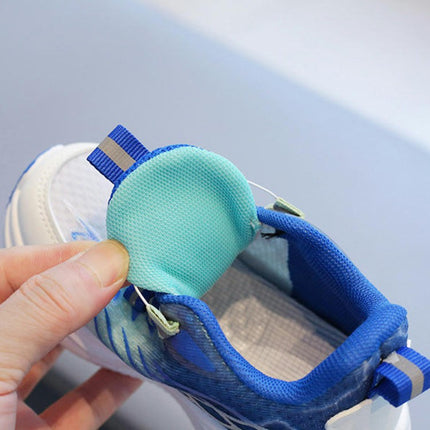 Little Boys Cushion Sports Shoes Lightweight Breathable Fashion Sneakers