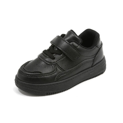 Girls Sneakers Faux Leather Running Children Athletic Sport Walking Shoes