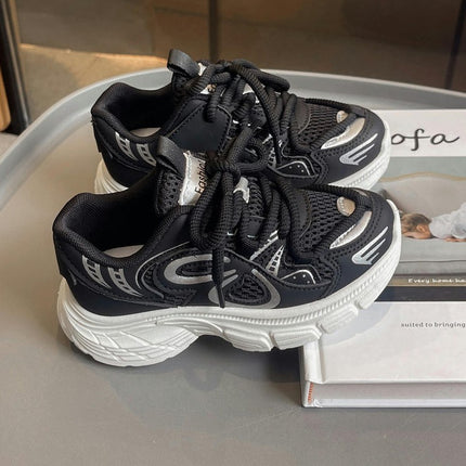Boys Shoes Running Athletic Protective Faux Leather Walking Sneakers