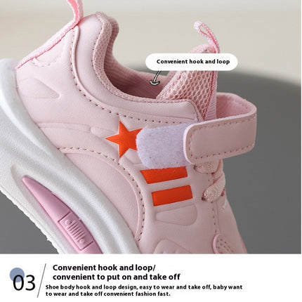 Toddlers Walking Shoes Faux Leather Comfortable Boys Sneakers