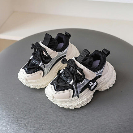 Kids Shoes Casual Faux Leather Boys Walking Sports Single Sneakers