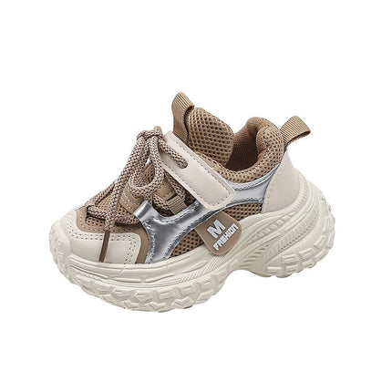 Kids Shoes Casual Faux Leather Boys Walking Sports Single Sneakers