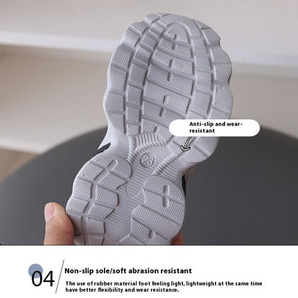 Toddler Boy Running Shoes Soft Athletic Faux Leather Walkers Shoes