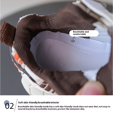Kids Boy Faux Leather Casual Sneakers for Walking Running School