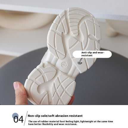 Kids Boy Faux Leather Casual Sneakers for Walking Running School
