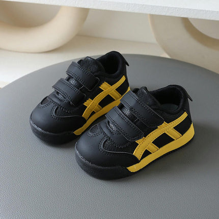 Toddler Boys Shoes Faux Leather Walking Non Slip Breathable Sports Sneakers