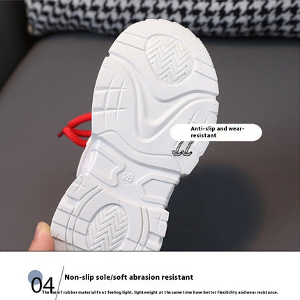 Toddler Sport Shoes Boys Spring and Autumn Mesh Breathable Shoes
