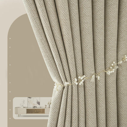 2 Panels Blackout Curtain Panel Pinch Pleated Drapery for Living Room Hooks Top
