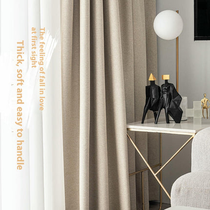 2 Panels Blackout Curtain Panel Pinch Pleated Drapery for Living Room Hooks Top