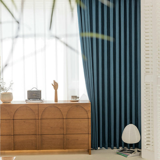 2 Panels Luxury Window Treatments Blackout Curtains for Living Room Hooks Top