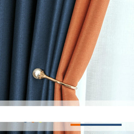 2 Panels Treatments Blackout Curtains for Living Room,Simple Drapes Hooks Top