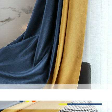 2 Panels Treatments Blackout Curtains for Living Room,Simple Drapes Hooks Top