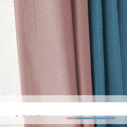 2 Panels Treatments Blackout Curtains for Living Room,Simple Drapes Hooks Top