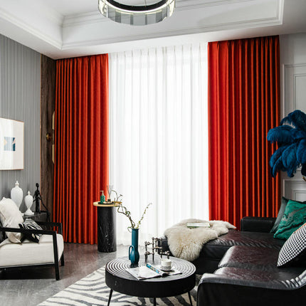 2 Panels Treatments Blackout Curtains for Room,Modern Simple Drapes Hooks Top