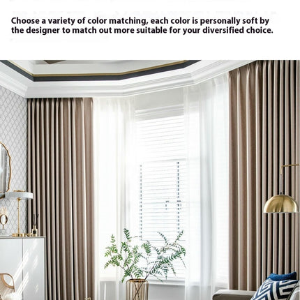 2 Panels Treatments Blackout Curtains for Room,Modern Simple Drapes Hooks Top