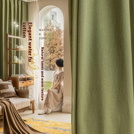 2 Panels Blackout Curtains Texture Patterns Drapes Window Treatments Hooks Top