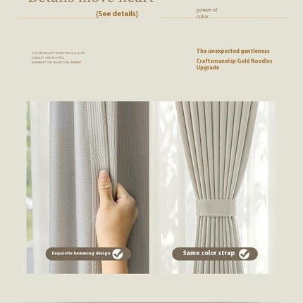 Curtains Pinch Pleated 2 Panels Thermal Insulated Window Drapes Hooks Top