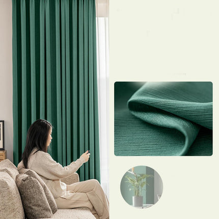 2 Panels Curtains Modern Blackout Drapes Drape Panels for Living Room Hooks Top