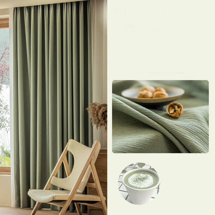 2 Panels Curtains Modern Blackout Drapes Drape Panels for Living Room Hooks Top