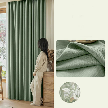 2 Panels Curtains Modern Blackout Drapes Drape Panels for Living Room Hooks Top 1