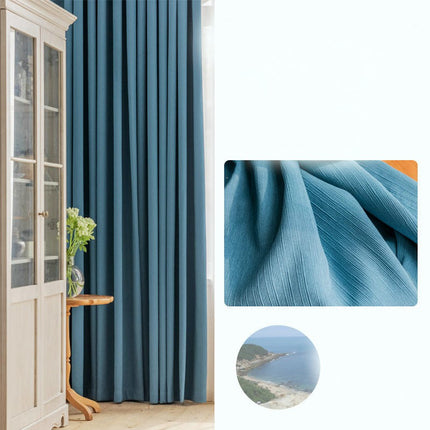 2 Panels Curtains Modern Blackout Drapes Drape Panels for Living Room Hooks Top