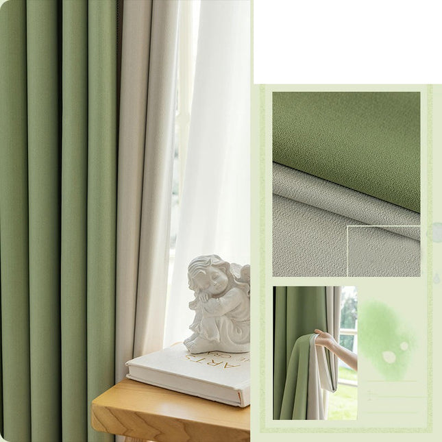 Luxury Drapes for Bedroom Living Room 2 Panels Blackout Curtains Hooks Top