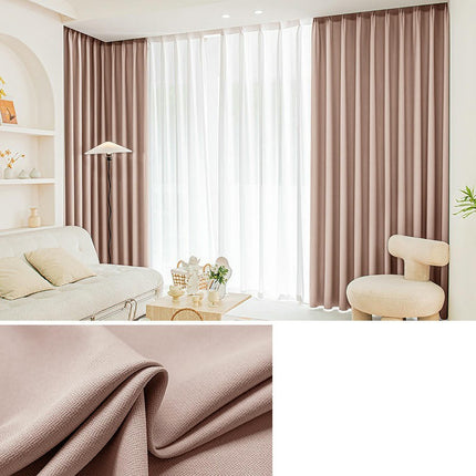 2 Panels Blackout Thermal Insulated Window Drapes for Living Room Hooks Top 1