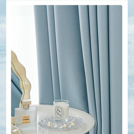 2 Panels Blackout Thermal Insulated Window Drapes for Living Room Hooks Top