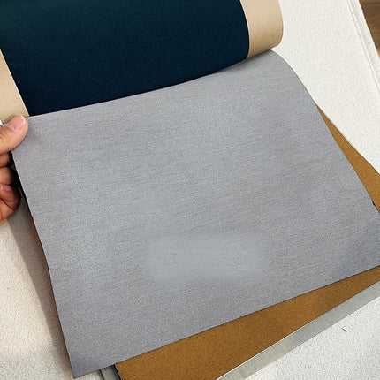 2 Panels Linen Blackout Thermal Insulated Window Drapes for Room Hooks Top